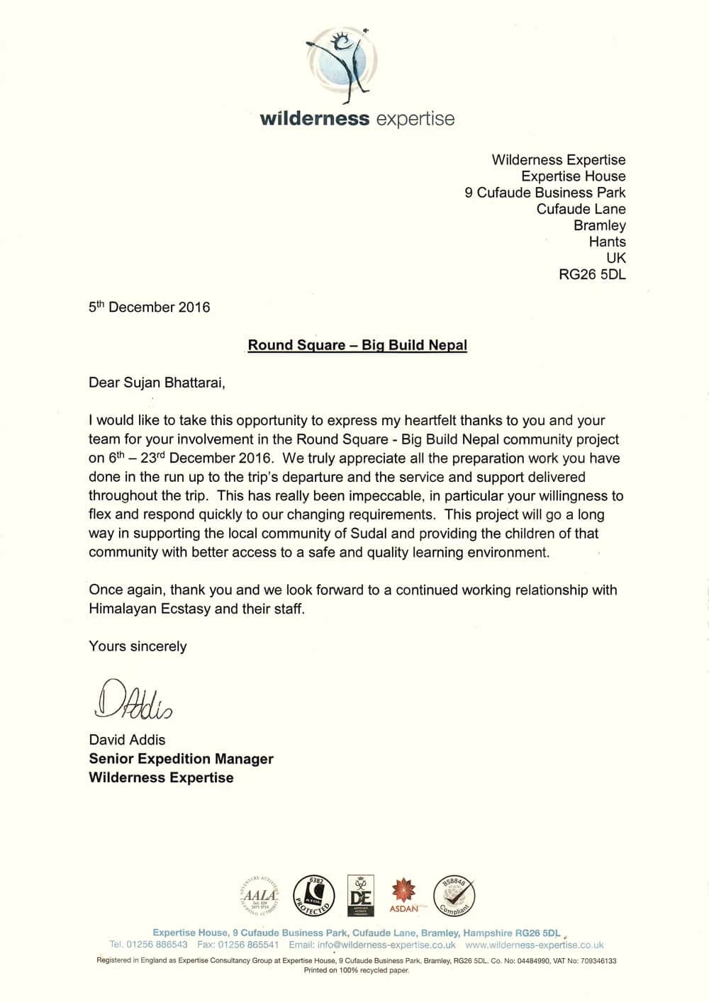 Wilderness Expertise