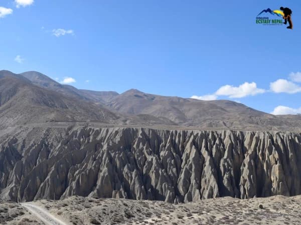 Dhye Village In Upper Mustang