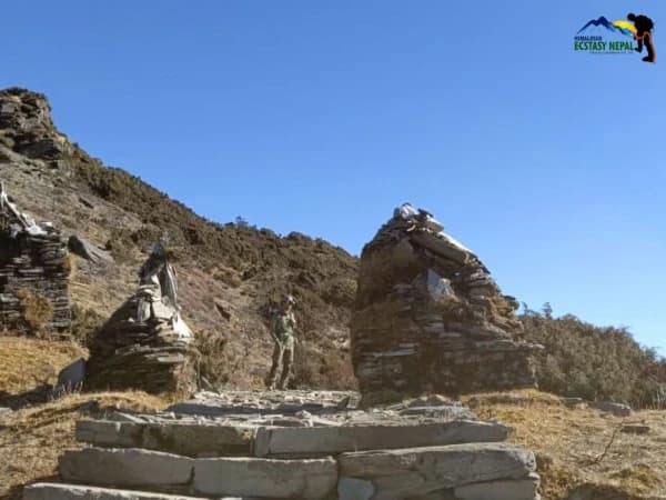 Mani Stones In Pikey Peak Trek
