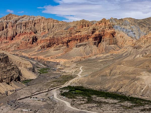 jeep trail from Ghami to Tsarang